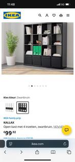 IKEA Kallax kast ZGAN, Ophalen of Verzenden, Zo goed als nieuw, 25 tot 50 cm