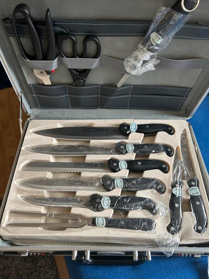 Maybach Imhoff Messenset - 24 Delig - Nieuw, Huis en Inrichting, Keuken | Bestek, Nieuw, Bestekset, Rvs of Chroom, Ophalen of Verzenden