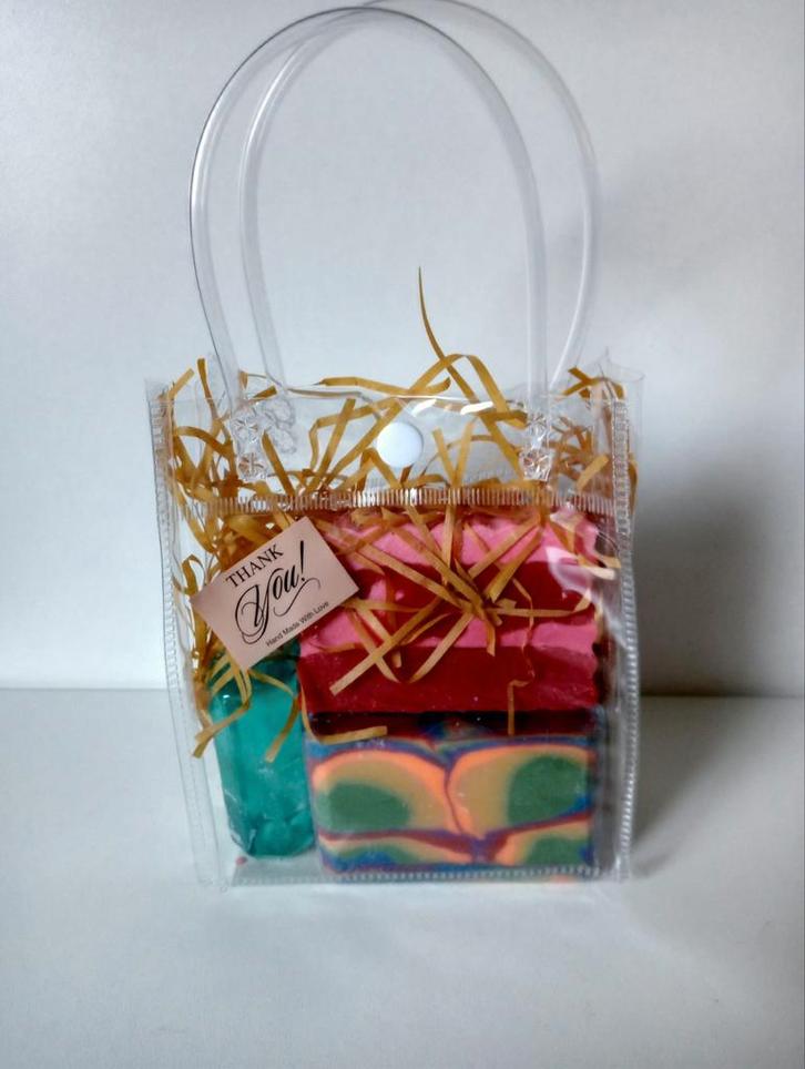 Handgemaakte zeep cadeau set, Sieraden, Tassen en Uiterlijk, Uiterlijk | Lichaamsverzorging, Nieuw, Bad & Douche, Ophalen of Verzenden