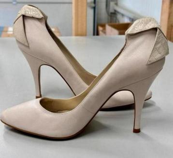 DUNE - Hoge hakken pumps high heels Maat 41 creme als nieuw beschikbaar voor biedingen