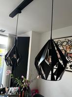 2x industriële Eglo Carlton hanglamp 38,5 cm, Huis en Inrichting, Lampen | Hanglampen, Minder dan 50 cm, Ophalen of Verzenden