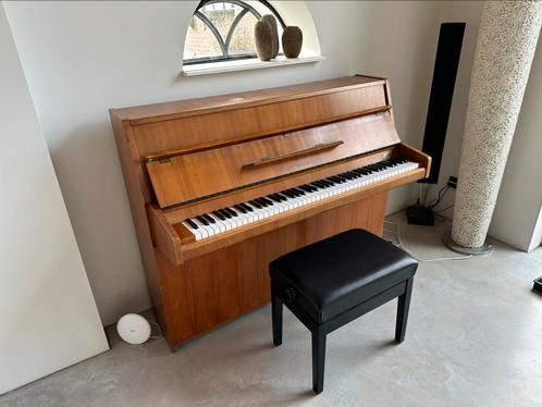 Müller Schiedmayer piano, Muziek en Instrumenten, Piano's, Gebruikt, Wit, Ophalen