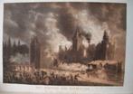 19 / Haamstede  het Kasteel  Litho 1854, Ophalen of Verzenden