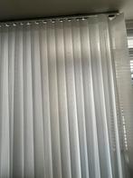 Mooie witte gordijnen met lamellen erin, 100 tot 150 cm, Wit, Ophalen of Verzenden, Zo goed als nieuw