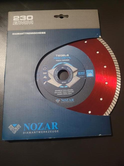 DIAMANTZAAGBLAD REDDEVIL 230MM, Doe-het-zelf en Verbouw, Gereedschap | Slijpmachines, Nieuw, Haakse handslijpmachine, 1000 watt of meer