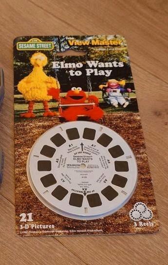Viewmaster Elmo schijfjes beschikbaar voor biedingen