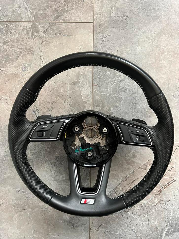 Audi S-line sport stuur met flippers- A4 S4 RS4 A5 S5 RS5 B9, Auto-onderdelen, Besturing, Audi, Nieuw, Ophalen of Verzenden