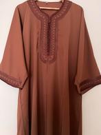 Arabische jurk (kandoura) Bruin, Bruin, Maat 42/44 (L), Nieuw, Ophalen of Verzenden