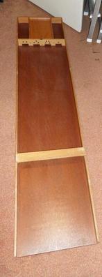 Sjoelbak - Homas - 185x40x4cm - 30 sjoelstenen, Hobby en Vrije tijd, Een of twee spelers, Ophalen, Zo goed als nieuw