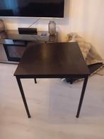 Mooie klien tafel zwaart  75 cm b x80 lang, Ophalen of Verzenden, Zo goed als nieuw, Rechthoekig, 50 tot 100 cm