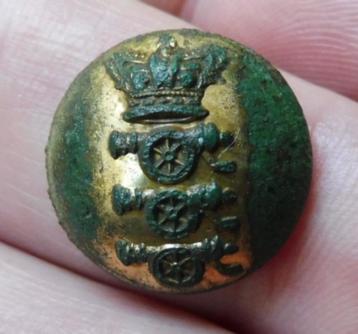 knoop Royal regiment of Artillery (1831-1840) bodemvondst beschikbaar voor biedingen