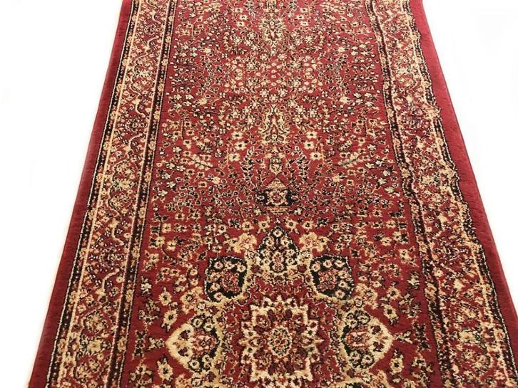Oosters kleed / tapijt loper perzisch klassiek rood, Huis en Inrichting, Stoffering | Tapijten en Kleden, Zo goed als nieuw, 50 tot 100 cm