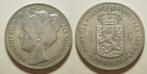 Koningin Wilhelmina ½ gulden 1908, Postzegels en Munten, Munten | Nederland, ½ gulden, Zilver, Koningin Wilhelmina, Losse munt