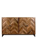 OHNO Furniture Veer Dressoir - Zwart, Huis en Inrichting, Kasten | Dressoirs, Niet ingevuld, Met deur(en), Niet ingevuld, Nieuw