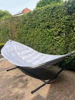 Fatboy Headdemock Hangmat Grijs met Standaard, Tuin en Terras, Hangmatten, Ophalen, Meerpersoons, Zo goed als nieuw, Met standaard
