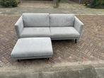 Comfortabele grijze bank + hocker Trendhopper, Ophalen