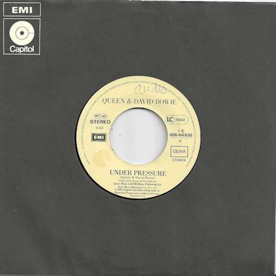 QUEEN & DAVID BOWIE   1981   Q038, Cd's en Dvd's, Vinyl Singles, Gebruikt, 7 inch, Single, Ophalen of Verzenden