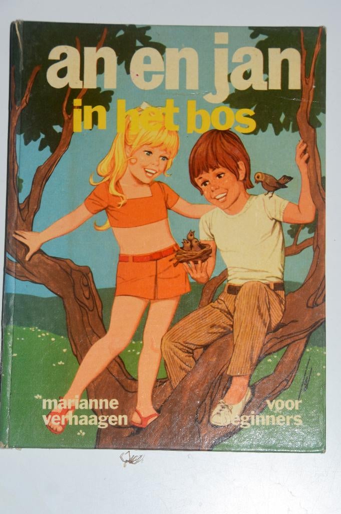 An en Jan in het bos - Marianne Verhaagen Kinderboek, Boeken, Verzenden, Gelezen, Fictie algemeen