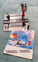 Lego trein 9 Volt ijzeren rails spoorweg overgang (set 4539), Gebruikt, Lego, Ophalen of Verzenden, Compleet