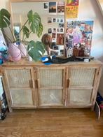 Webbing dressoir Bandung - naturel - 72x120x40 cm, Ophalen, Zo goed als nieuw, 25 tot 50 cm