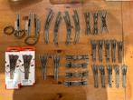Fleischmann n spoor 22 wissels 3 kruisingen 3 ontkoppelrails, Hobby en Vrije tijd, Gelijkstroom, -, Fleischmann, -