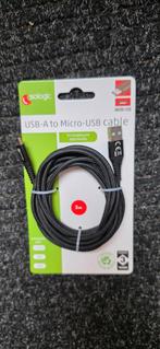 usb a to micro usb cable, Telecommunicatie, Mobiele telefoons | Telefoon-opladers, Ophalen of Verzenden, Nieuw, Overige merken