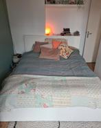 Witte twijfelaar met laden, Ophalen, Gebruikt, Wit, 140 cm