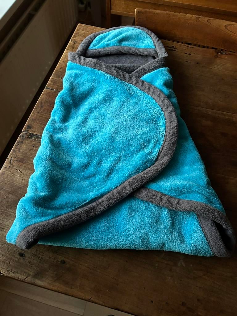 Jolein wikkeldeken van Teddystof, Kinderen en Baby's, Dekens, Slaapzakjes en Inbakerproducten, Ophalen of Verzenden, Zo goed als nieuw