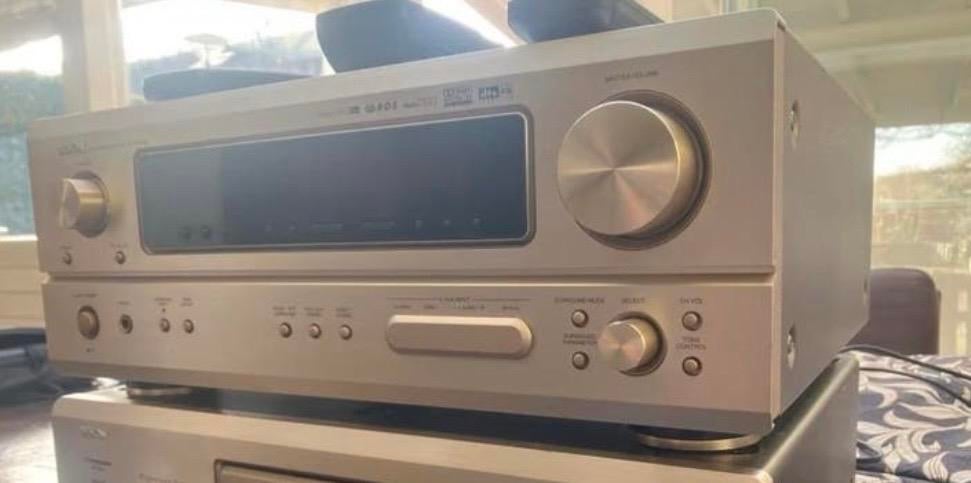 Denon AVR-1803 AV Surround Receiver met afstandsbediening, Audio, Tv en Foto, Versterkers en Receivers, Ophalen, Denon, Zo goed als nieuw
