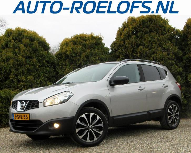 Nissan Qashqai 1.6 360cam*Pano.dak*Trekhaak*, Auto's, Nissan, Bedrijf, Te koop, Qashqai, 360° camera, ABS, Achteruitrijcamera