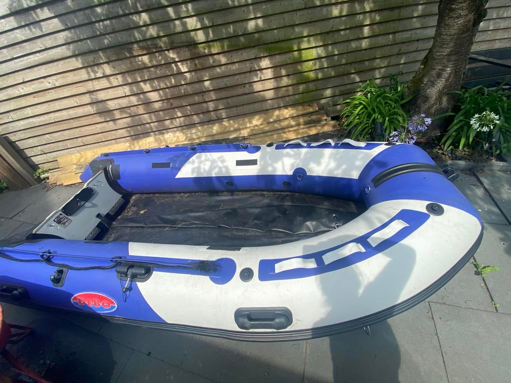 Debo rubberboot type DB 330, Ophalen of Verzenden, Gebruikt, Overige typen, Motorboot