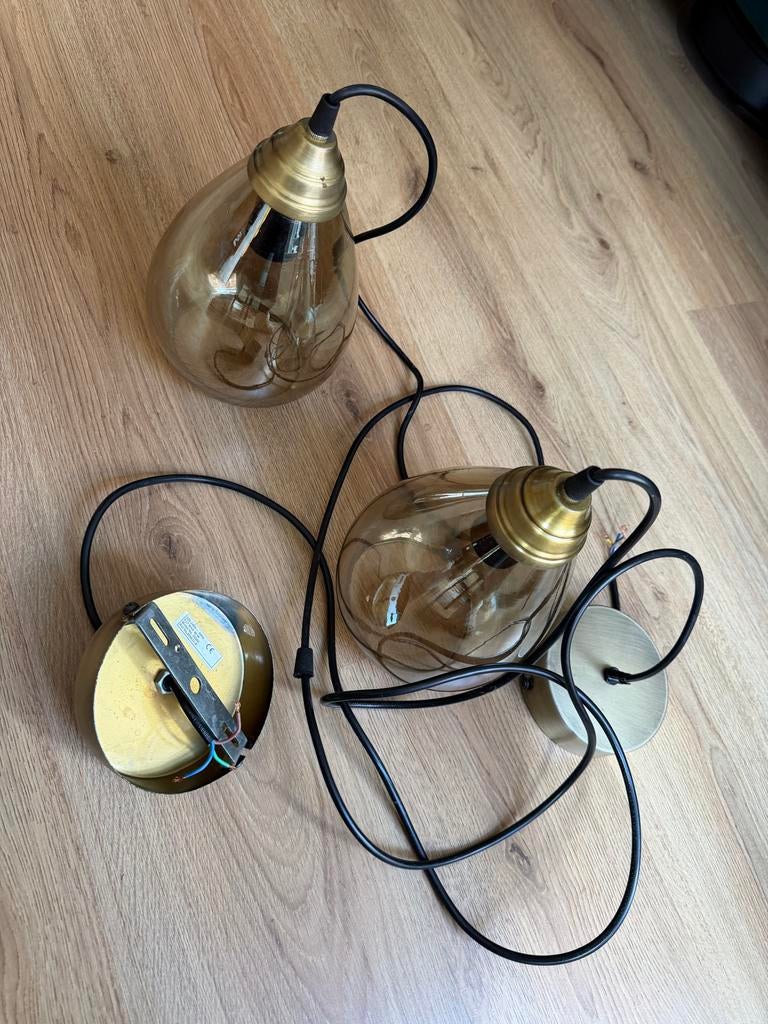 Hanglampen van Homestock, Ophalen, Gebruikt, Glas, Minder dan 50 cm