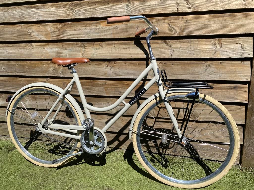 Mooie VELORETTI ROBIJN ROBYN MET VOORDRAGER, 50 tot 53 cm, Ophalen, Zo goed als nieuw