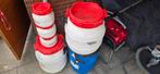 Water- en luchtdichte tonnen - Diverse maten, Ophalen, Gebruikt, 40 tot 60 cm, Overige typen