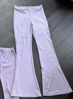 Broek flared lila mt L GRATIS, Paars, Maat 42/44 (L), Ophalen of Verzenden, Zo goed als nieuw