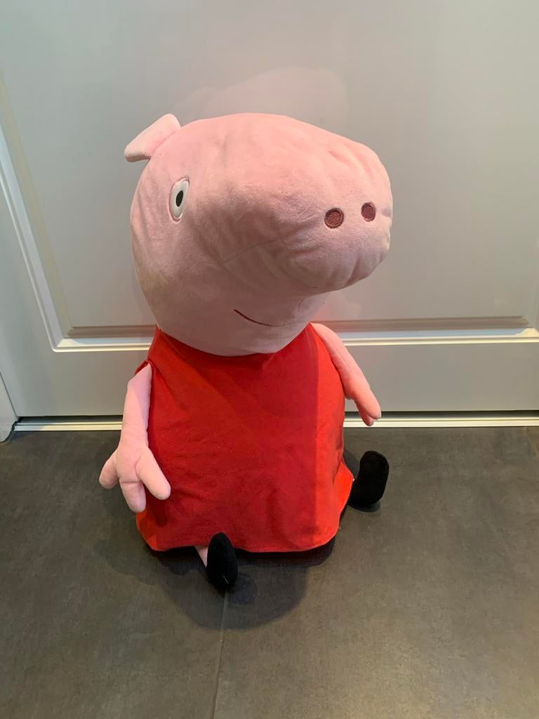 Grote Peppa Pig Knuffel, Ophalen, Overige typen, Middelgroot (20 tot 80 cm), Roze