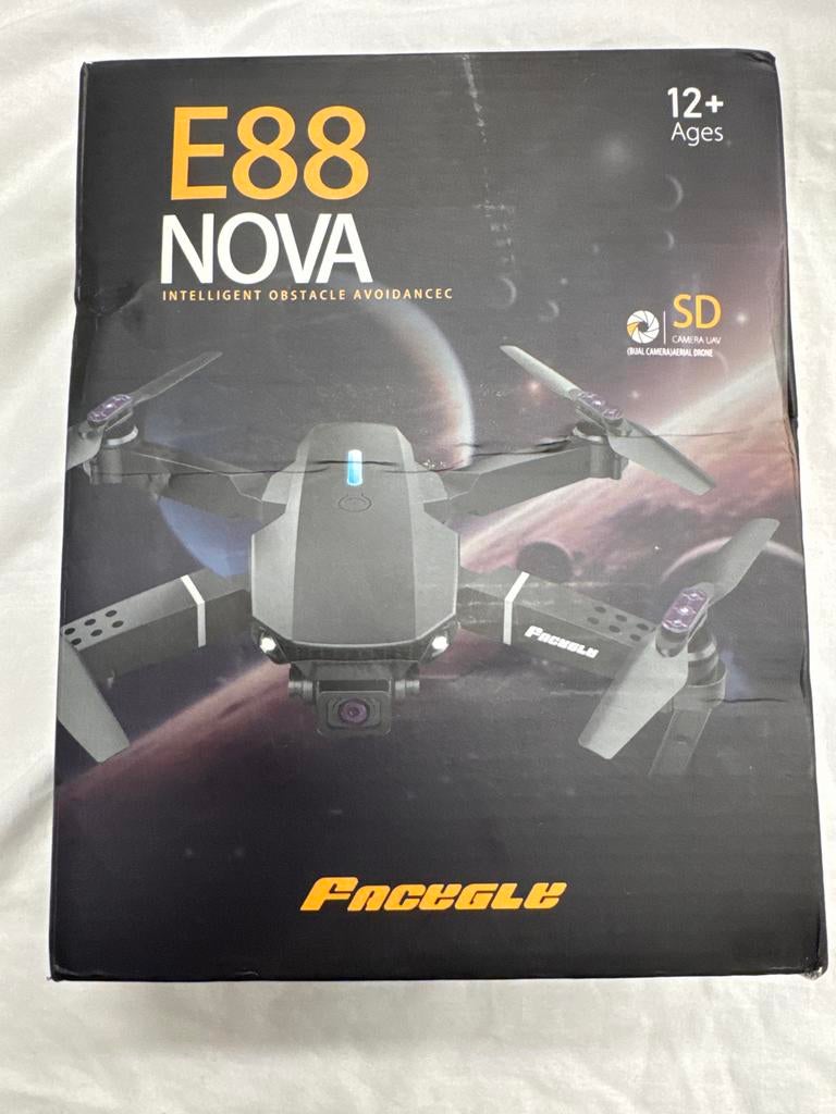 E88 Nova Mini Drone met 4K Camera, Quadcopter of Multicopter, Nieuw, Met camera, Ophalen