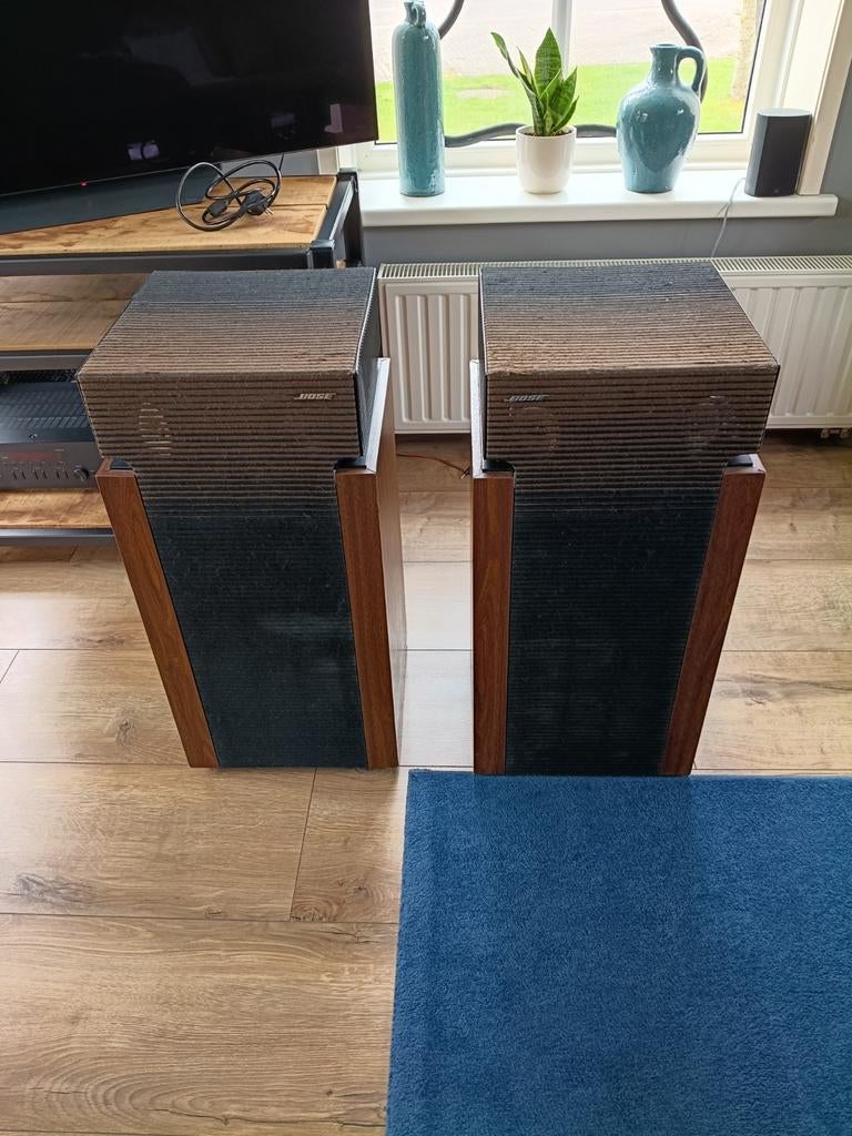 Bose 601 series 2 vloer staande speakers, Ophalen, Gebruikt, Bose, 120 watt of meer