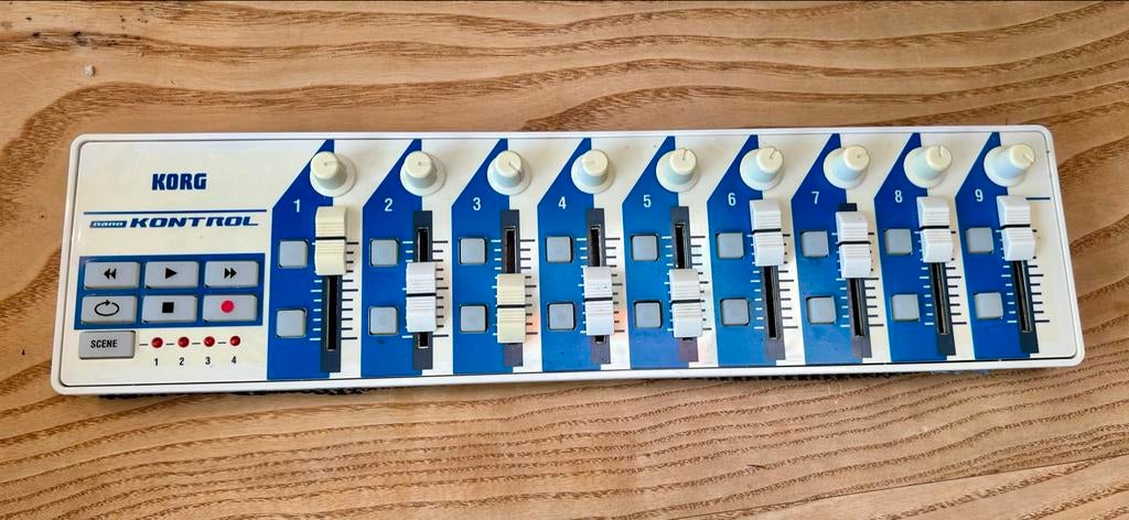 Korg nanoKONTROL MIDI Controller met USB kabel, Muziek en Instrumenten, Ophalen of Verzenden, Gebruikt