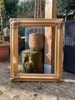 Gouden houten lijst met ornamenten, Ophalen of Verzenden