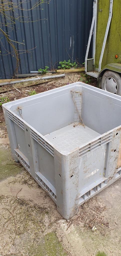 Slowfeeder XXL - kuubsbak voor hooi met rek & net, Ophalen, Nieuw, Overige soorten