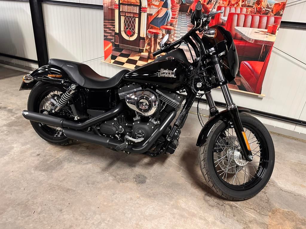 Harley Davidson Dyna Street Bob FXDB 2017, Motoren, Motoren | Harley-Davidson, 2 cilinders, Occasion, Chopper, Particulier