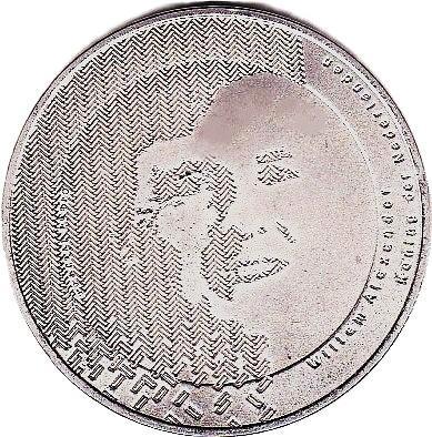 WILHEL ALEXANDER KONING DER NEDERLADEN INHULDIGING AMSTERDAM, Postzegels en Munten, Penningen en Medailles, Overige materialen