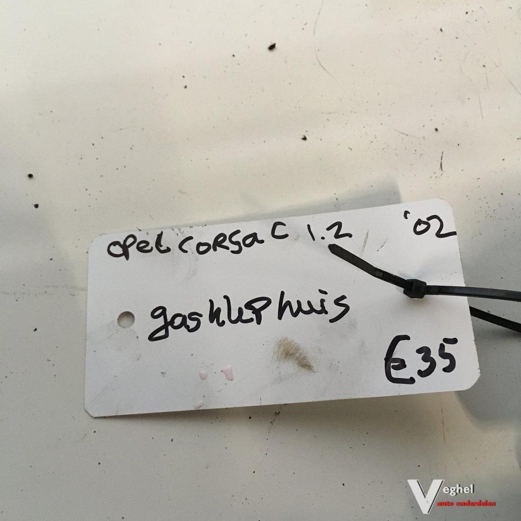 Opel Corsa C   1.2 2002  Gasklephuis, Gebruikt, -, -, Ophalen of Verzenden