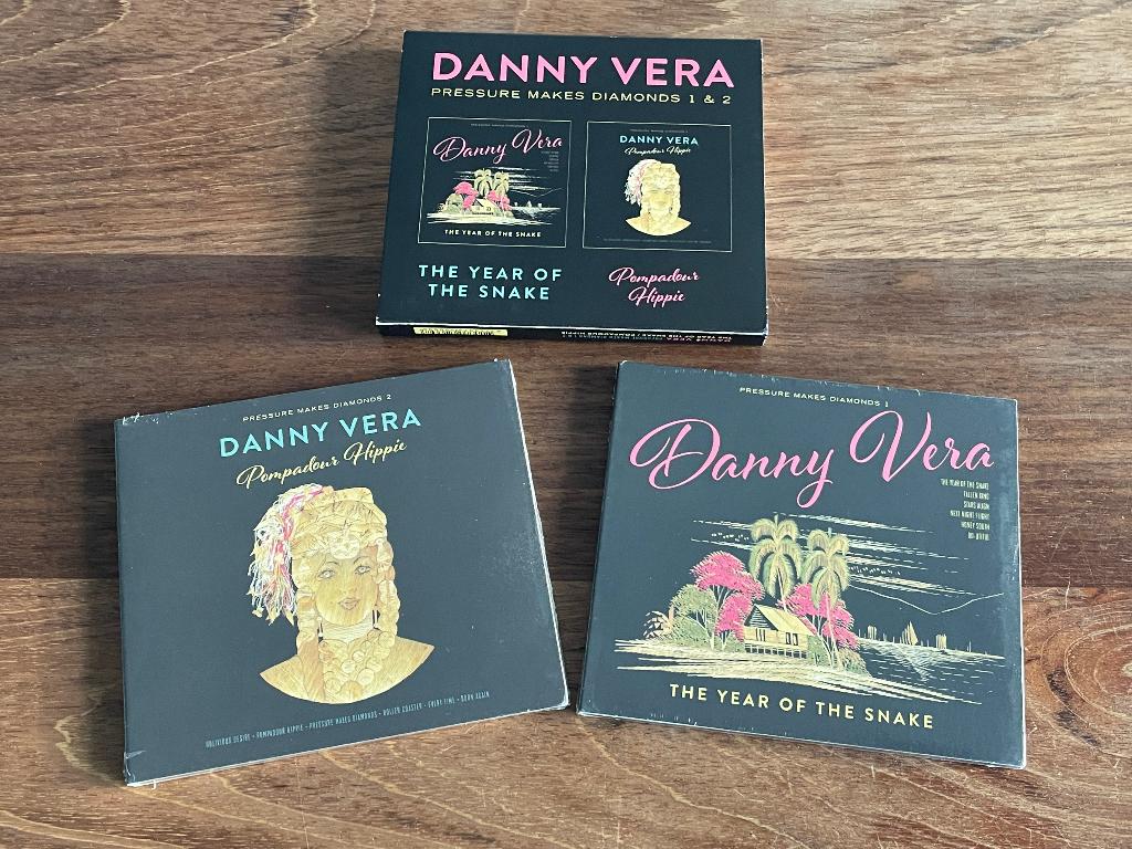 Cd Danny Vera PMD SLIPCASE EP1 Year Snake + EP2 Pompadour, Ophalen of Verzenden, 2000 tot heden, Nieuw in verpakking, Boxset