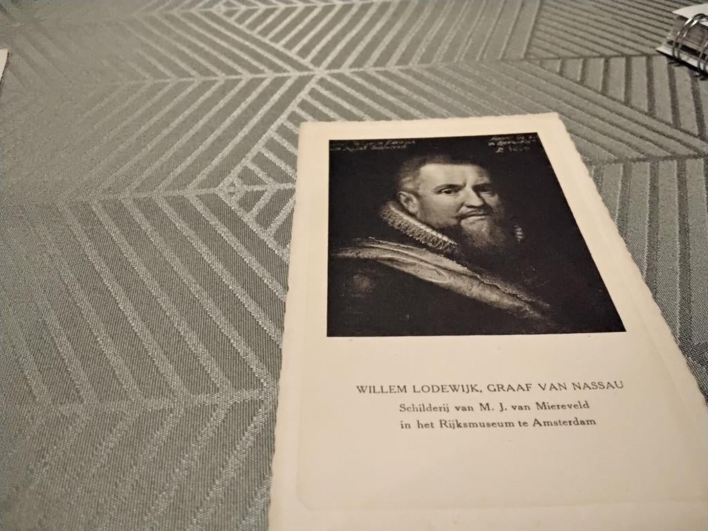 OudeGeschiedenis kaarten Vorstendom met tekst op achterkant, Verzamelen, Ophalen, Voor 1940, Prent