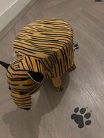 Leuke kinder poef/stoel in tijgerprint, Ophalen, Gebruikt