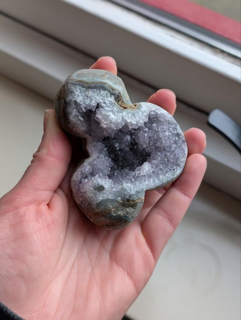 Amethist ruw, Verzamelen, Mineralen en Fossielen, Ophalen of Verzenden