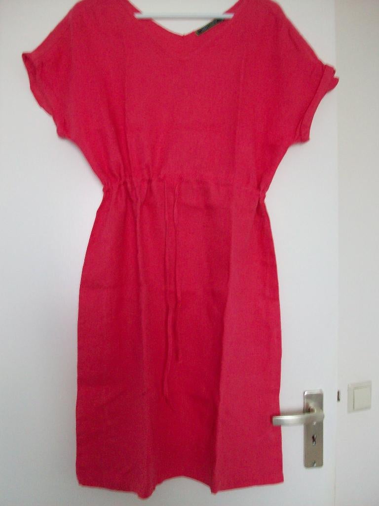 lizzy en coco jurk, maat s, kleur roze, Maat 38/40 (M), Ophalen of Verzenden, Knielengte, Roze