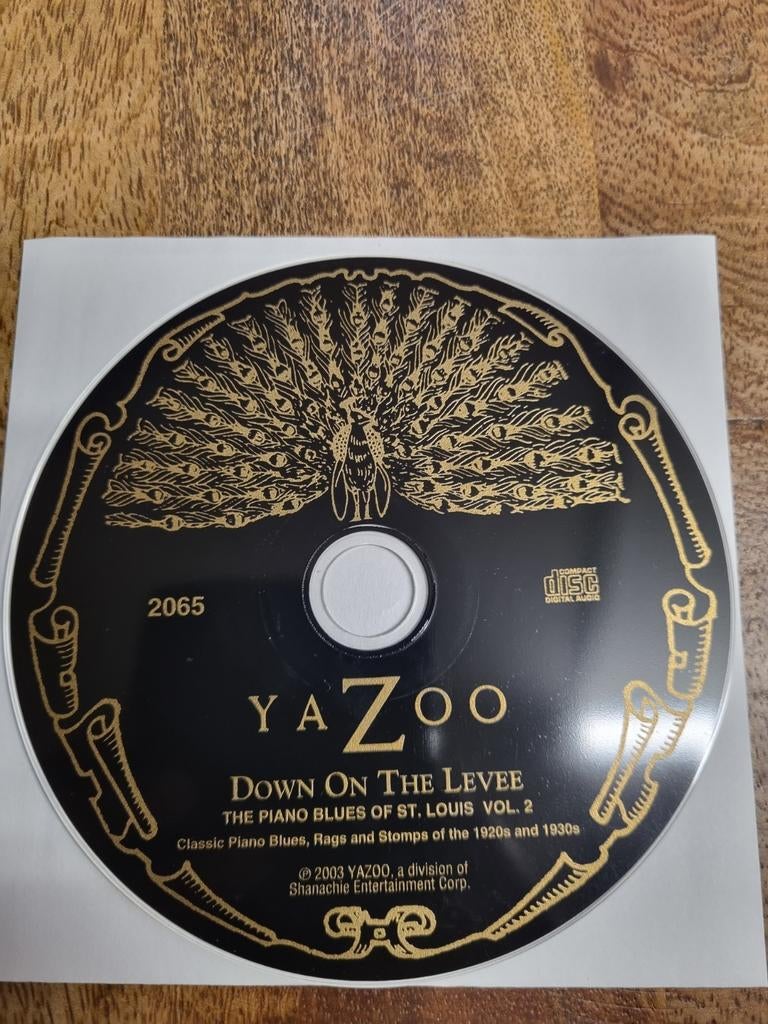 Cd Down On The Levee (The Piano Blues Alleen cd nr 738, Ophalen of Verzenden, 1980 tot heden, Zo goed als nieuw, Blues